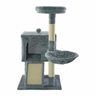 Pokok kucing dengan tempat bersembunyi